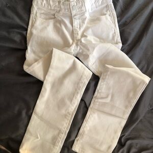 Gap Girls size 12 Stylish White Skinny Jeans